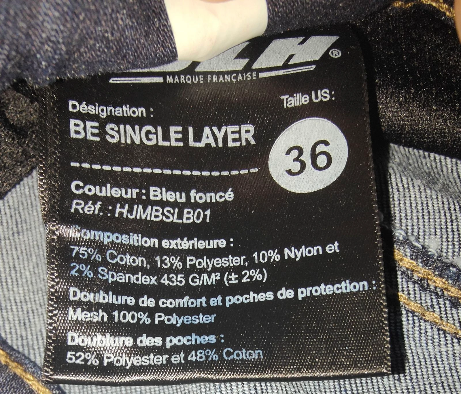 Equipamentos motard homem marca BLH tamanho 46 + 4 proteções – photo 20